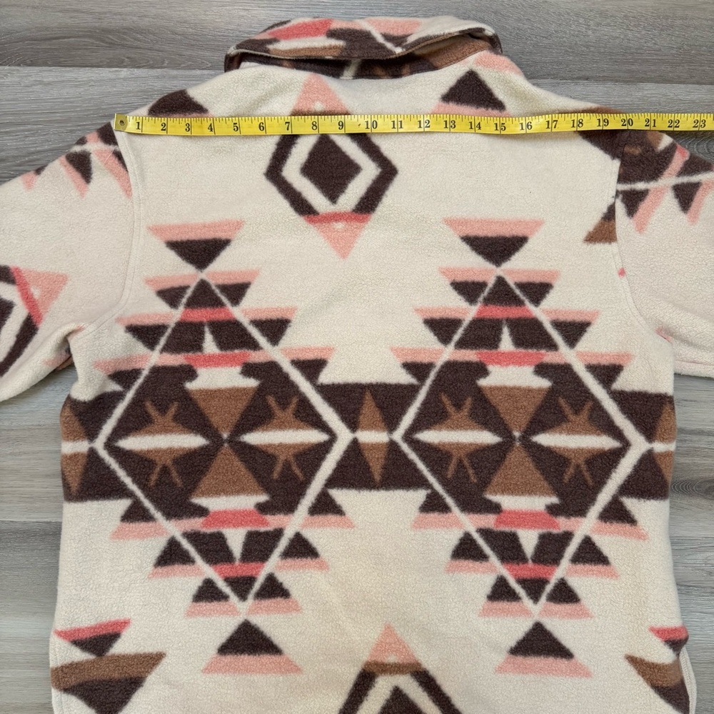 Sanctuary Southwestern Fleece Shirt Jacket Women’s Large - Picture 5 of 6